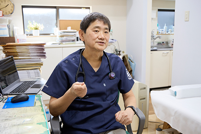 医師を目指したきっかけを教えてください。