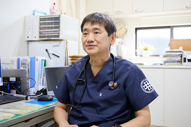 診療で最も大切にしていることは何ですか。